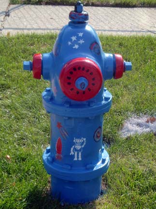 Space Hydrant - Highland and Illinois